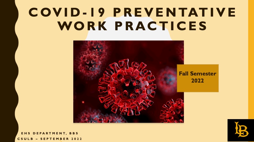 COVID-19 PREVENTATIVE PRACTICES FOR STUDENTS
